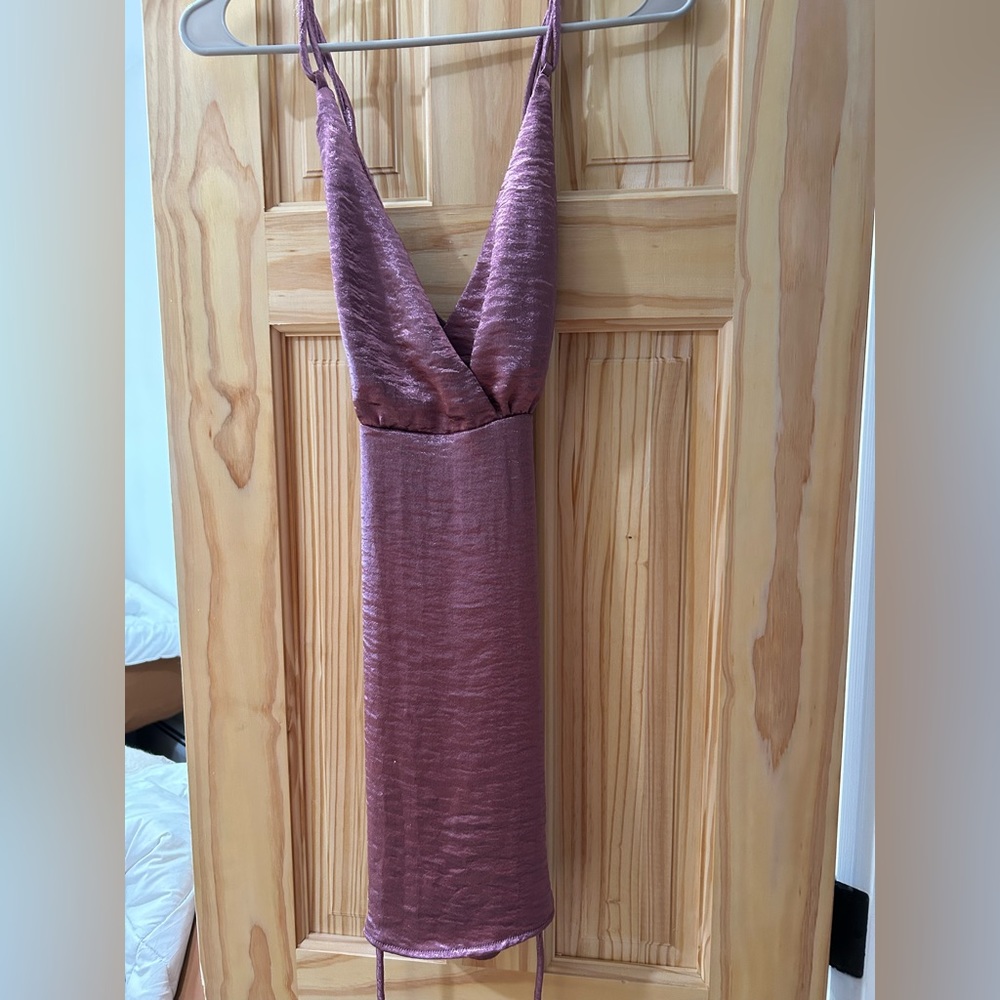 Pink mini dress - no brand